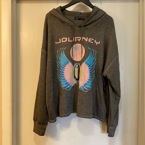 Grey Torrid Journey Crop Sweater